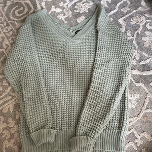 Sage green sweater